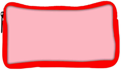 

Snoogg Eco Friendly Canvas Plain Cream Designer Student Pen Pencil Case Coin Purse Pouch Cosmetic Makeup Bag (RED) Pouch(Multicolor)
