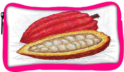 

Snoogg Eco Friendly Canvas Cacao Pod Open Student Pen Pencil Case Coin Purse Pouch Cosmetic Makeup Bag (PINK) Pouch(Multicolor)