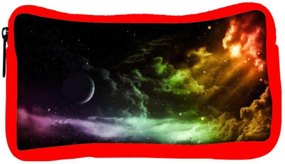 

Snoogg Eco Friendly Canvas Amazing Wallpapers Of Heaven Designer Student Pen Pencil Case Coin Purse Pouch Cosmetic Makeup Bag (RED) Pouch(Multicolor)