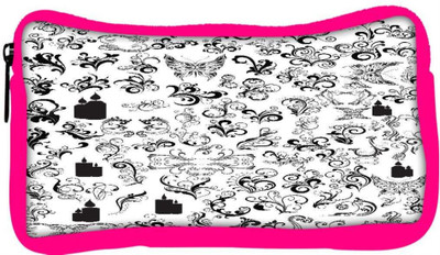 

Snoogg Eco Friendly Canvas Pattern Butterflies Designer Student Pen Pencil Case Coin Purse Pouch Cosmetic Makeup Bag (PINK) Pouch(Multicolor)