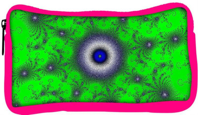 

Snoogg Eco Friendly Canvas Green Orb Designer Student Pen Pencil Case Coin Purse Pouch Cosmetic Makeup Bag (PINK) Pouch(Multicolor)