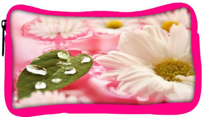 

Snoogg Eco Friendly Canvas Beautiful Flower In Nature Background Student Pen Pencil Case Coin Purse Pouch Cosmetic Makeup Bag (PINK) Pouch(Multicolor)