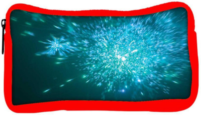 

Snoogg Eco Friendly Canvas Blue Fireworks Backgrounnd Student Pen Pencil Case Coin Purse Pouch Cosmetic Makeup Bag (RED) Pouch(Multicolor)