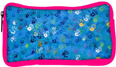 

Snoogg Eco Friendly Canvas Don’T Touch My Phone Student Pen Pencil Case Coin Purse Pouch Cosmetic Makeup Bag (PINK) Pouch(Multicolor)