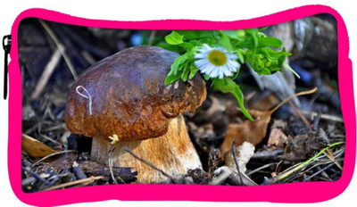 

Snoogg Eco Friendly Canvas Little Mushroom Designer Student Pen Pencil Case Coin Purse Pouch Cosmetic Makeup Bag (PINK) Pouch(Multicolor)