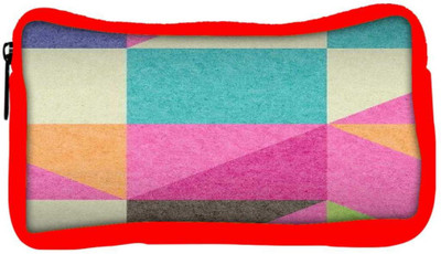 

Snoogg Eco Friendly Canvas Abstract Signs Student Pen Pencil Case Coin Purse Pouch Cosmetic Makeup Bag (RED) Pouch(Multicolor)