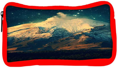 

Snoogg Eco Friendly Canvas Night In The Everest Student Pen Pencil Case Coin Purse Pouch Cosmetic Makeup Bag (RED) Pouch(Multicolor)