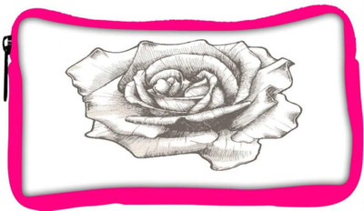 

Snoogg Eco Friendly Canvas Hand Drawn Rose Vector Illustration Student Pen Pencil Case Coin Purse Pouch Cosmetic Makeup Bag (PINK) Pouch(Multicolor)