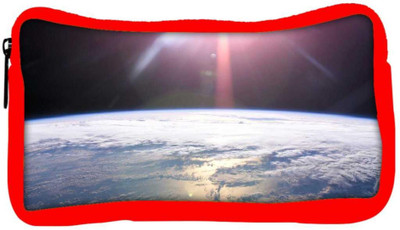 

Snoogg Eco Friendly Canvas Sea Part Of Earth Designer Student Pen Pencil Case Coin Purse Pouch Cosmetic Makeup Bag (RED) Pouch(Multicolor)