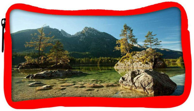 

Snoogg Eco Friendly Canvas Pond With Rocks Designer Student Pen Pencil Case Coin Purse Pouch Cosmetic Makeup Bag (RED) Pouch(Multicolor)