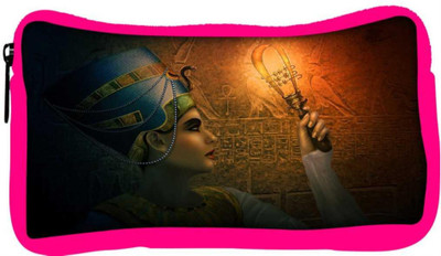 

Snoogg Eco Friendly Canvas Cleopatra Digital Designer Student Pen Pencil Case Coin Purse Pouch Cosmetic Makeup Bag (PINK) Pouch(Multicolor)