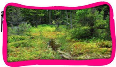 

Snoogg Eco Friendly Canvas Small Pond In Tree Designer Student Pen Pencil Case Coin Purse Pouch Cosmetic Makeup Bag (PINK) Pouch(Multicolor)