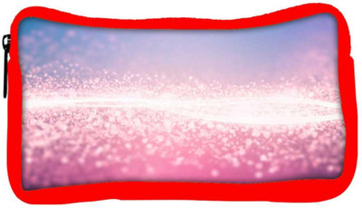 

Snoogg Eco Friendly Canvas Shinning Layer Designer Student Pen Pencil Case Coin Purse Pouch Cosmetic Makeup Bag (RED) Pouch(Multicolor)