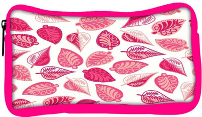 

Snoogg Eco Friendly Canvas Seamless Pattern On Leaves Theme Student Pen Pencil Case Coin Purse Pouch Cosmetic Makeup Bag (PINK) Pouch(Multicolor)