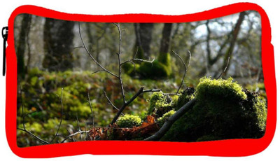 

Snoogg Eco Friendly Canvas Broken Branch Designer Student Pen Pencil Case Coin Purse Pouch Cosmetic Makeup Bag (RED) Pouch(Multicolor)