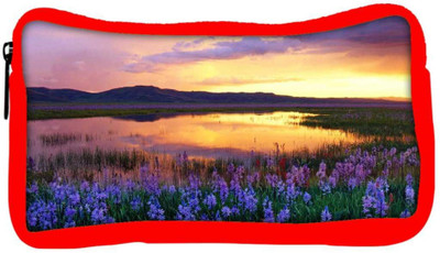 

Snoogg Eco Friendly Canvas Purple Flower Designer Student Pen Pencil Case Coin Purse Pouch Cosmetic Makeup Bag (RED) Pouch(Multicolor)