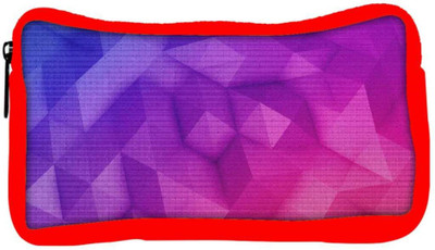 

Snoogg Eco Friendly Canvas Abstract Purple Pattern Designer Student Pen Pencil Case Coin Purse Pouch Cosmetic Makeup Bag (RED) Pouch(Multicolor)