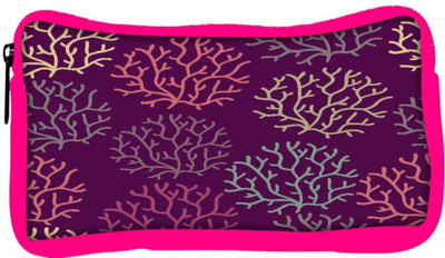 

Snoogg Eco Friendly Canvas Seamless Pattern With Leaf Seamless Texture Can Be Used For Wallpaper Student Pen Pencil Case Coin Purse Pouch Cosmetic Makeup Bag (PINK) Pouch(Multicolor)