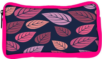 

Snoogg Eco Friendly Canvas Leaves In Blue Pattern Designer Student Pen Pencil Case Coin Purse Pouch Cosmetic Makeup Bag (PINK) Pouch(Multicolor)