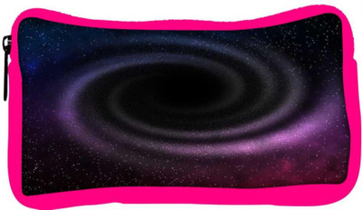 

Snoogg Eco Friendly Canvas Black Hole In Space Violet Background Student Pen Pencil Case Coin Purse Pouch Cosmetic Makeup Bag (PINK) Pouch(Multicolor)