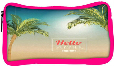 

Snoogg Eco Friendly Canvas Summer Vector Illustration With Palm Tree Student Pen Pencil Case Coin Purse Pouch Cosmetic Makeup Bag (PINK) Pouch(Multicolor)