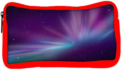 

Snoogg Eco Friendly Canvas Aurora Polar Lights Student Pen Pencil Case Coin Purse Pouch Cosmetic Makeup Bag (RED) Pouch(Multicolor)