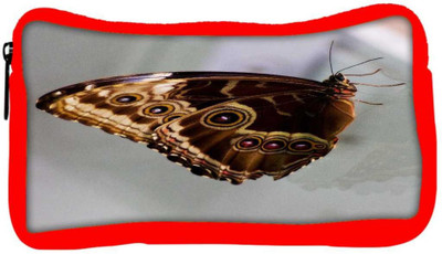 

Snoogg Eco Friendly Canvas Butterfly Blue Morpho Student Pen Pencil Case Coin Purse Pouch Cosmetic Makeup Bag (RED) Pouch(Multicolor)