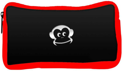 

Snoogg Eco Friendly Canvas Black Monkey Designer Student Pen Pencil Case Coin Purse Pouch Cosmetic Makeup Bag (RED) Pouch(Multicolor)