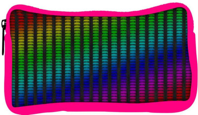 

Snoogg Eco Friendly Canvas Polka Colourful 2416 Student Pen Pencil Case Coin Purse Pouch Cosmetic Makeup Bag (PINK) Pouch(Multicolor)