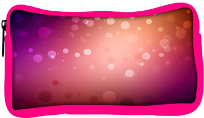 

Snoogg Eco Friendly Canvas Red And Pink Pattern Design Designer Student Pen Pencil Case Coin Purse Pouch Cosmetic Makeup Bag (PINK) Pouch(Multicolor)