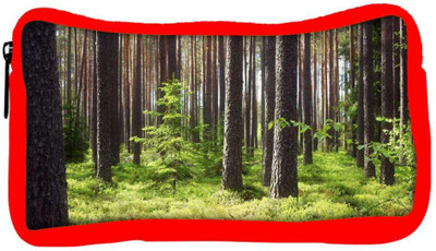 

Snoogg Eco Friendly Canvas Growing Trees Designer Student Pen Pencil Case Coin Purse Pouch Cosmetic Makeup Bag (RED) Pouch(Multicolor)