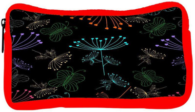 

Snoogg Eco Friendly Canvas Neon Plants Designer Student Pen Pencil Case Coin Purse Pouch Cosmetic Makeup Bag (RED) Pouch(Multicolor)