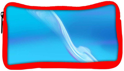 

Snoogg Eco Friendly Canvas Wavy Pathway Design Designer Student Pen Pencil Case Coin Purse Pouch Cosmetic Makeup Bag (RED) Pouch(Multicolor)