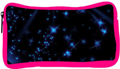 

Snoogg Eco Friendly Canvas Stars And Circles Student Pen Pencil Case Coin Purse Pouch Cosmetic Makeup Bag (PINK) Pouch(Multicolor)