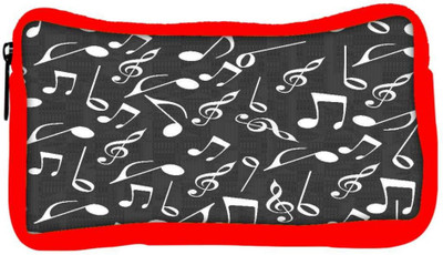 

Snoogg Eco Friendly Canvas White Strings Designer Student Pen Pencil Case Coin Purse Pouch Cosmetic Makeup Bag (RED) Pouch(Multicolor)