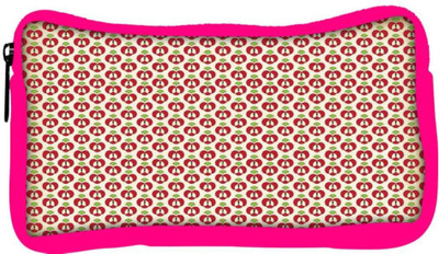 

Snoogg Eco Friendly Canvas Back To School Designer Student Pen Pencil Case Coin Purse Pouch Cosmetic Makeup Bag (PINK) Pouch(Multicolor)