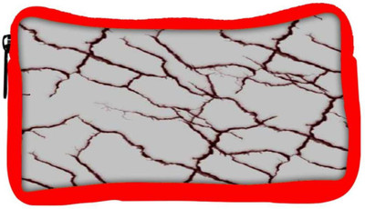 

Snoogg Eco Friendly Canvas Red Crack Designer Student Pen Pencil Case Coin Purse Pouch Cosmetic Makeup Bag (RED) Pouch(Multicolor)