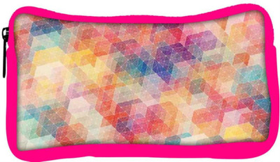 

Snoogg Eco Friendly Canvas Cool Pattern Student Pen Pencil Case Coin Purse Pouch Cosmetic Makeup Bag (PINK) Pouch(Multicolor)