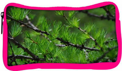 

Snoogg Eco Friendly Canvas Small Branches Designer Student Pen Pencil Case Coin Purse Pouch Cosmetic Makeup Bag (PINK) Pouch(Multicolor)