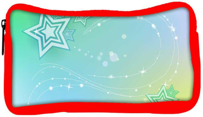 

Snoogg Eco Friendly Canvas Abstract Background Star Designer Student Pen Pencil Case Coin Purse Pouch Cosmetic Makeup Bag (RED) Pouch(Multicolor)