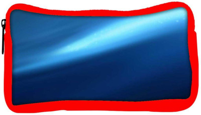 

Snoogg Eco Friendly Canvas Abstract Blue Pathway Designer Student Pen Pencil Case Coin Purse Pouch Cosmetic Makeup Bag (RED) Pouch(Multicolor)