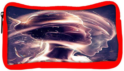 

Snoogg Eco Friendly Canvas In Motion Student Pen Pencil Case Coin Purse Pouch Cosmetic Makeup Bag (RED) Pouch(Multicolor)