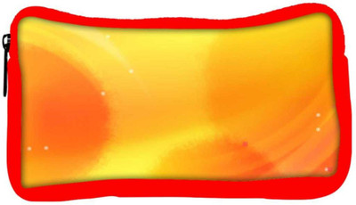 

Snoogg Eco Friendly Canvas Yellow Pattern Design Designer Student Pen Pencil Case Coin Purse Pouch Cosmetic Makeup Bag (RED) Pouch(Multicolor)