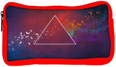 

Snoogg Eco Friendly Canvas 3Rd Dimension Student Pen Pencil Case Coin Purse Pouch Cosmetic Makeup Bag (RED) Pouch(Multicolor)
