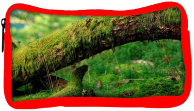

Snoogg Eco Friendly Canvas Green Tree Designer Student Pen Pencil Case Coin Purse Pouch Cosmetic Makeup Bag (RED) Pouch(Multicolor)