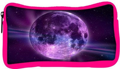 

Snoogg Eco Friendly Canvas Fantasy Moon Student Pen Pencil Case Coin Purse Pouch Cosmetic Makeup Bag (PINK) Pouch(Multicolor)