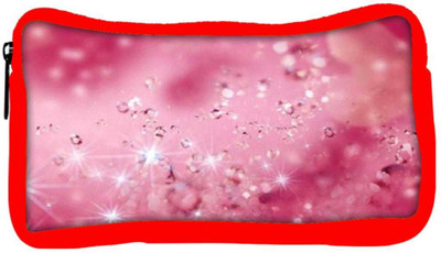 

Snoogg Eco Friendly Canvas Diamond Sparkling Heart Student Pen Pencil Case Coin Purse Pouch Cosmetic Makeup Bag (RED) Pouch(Multicolor)