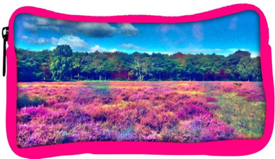 

Snoogg Eco Friendly Canvas Hippie World Student Pen Pencil Case Coin Purse Pouch Cosmetic Makeup Bag (PINK) Pouch(Multicolor)