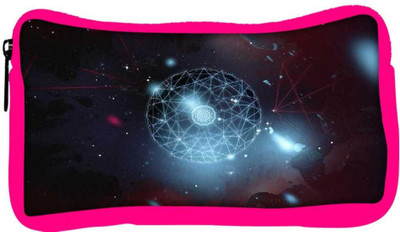 

Snoogg Eco Friendly Canvas Nebula Spectrum Student Pen Pencil Case Coin Purse Pouch Cosmetic Makeup Bag (PINK) Pouch(Multicolor)