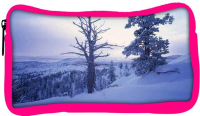 

Snoogg Eco Friendly Canvas Frozen Tree Designer Student Pen Pencil Case Coin Purse Pouch Cosmetic Makeup Bag (PINK) Pouch(Multicolor)